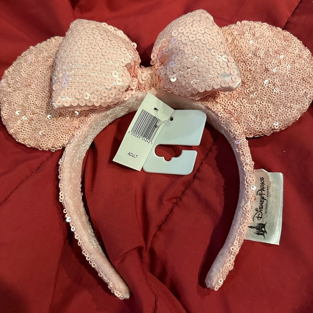 NWT Disneyland Parks Ears Headband (Ballet Pink)